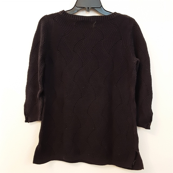 Charter Club Navy Sweater - Picture 3 of 5